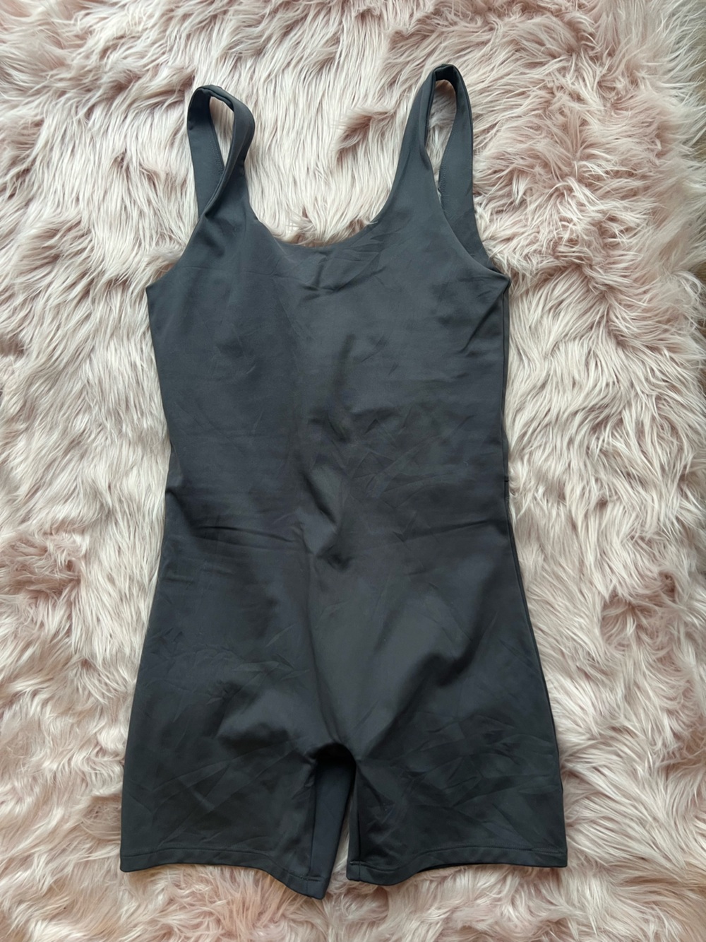 girlfriend collective Grey Bodysuit Medium